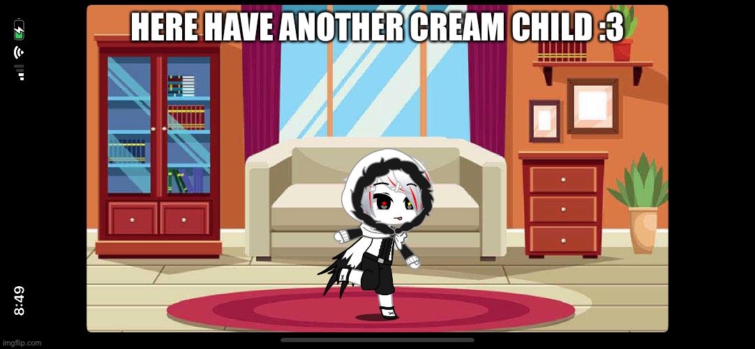 HERE HAVE ANOTHER CREAM CHILD :3 | made w/ Imgflip meme maker