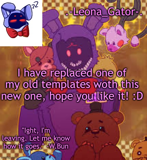 my favorite bunny boi temp | I have replaced one of my old templates woth this new one, hope you like it! :D | image tagged in leona's favorite bunny boi temp | made w/ Imgflip meme maker