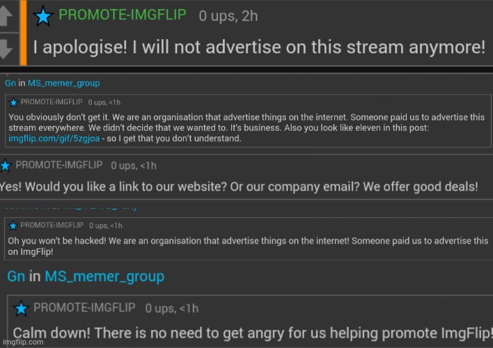 Just tryna prove PROMOTE-IMGFLIP isn't a bot | made w/ Imgflip meme maker