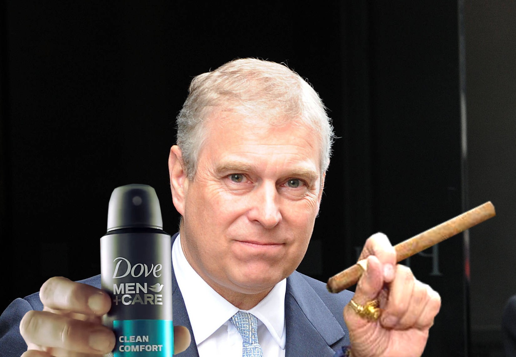 Prince Andrew Blank Meme Template