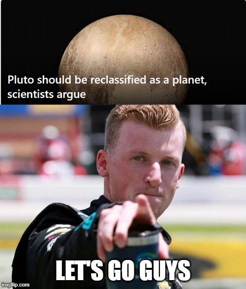 They basically went "we bullied it because it is smaller from impact and it it is stuck in an asteroid belt, so we were jerks" | LET'S GO GUYS | image tagged in let s go brandon | made w/ Imgflip meme maker