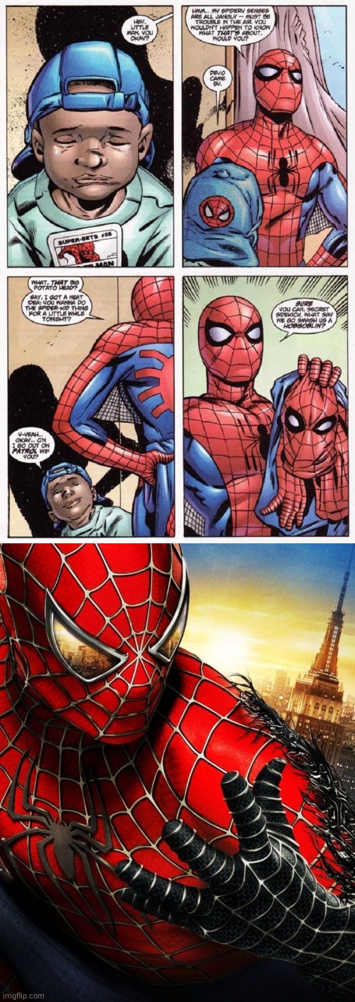 Spider man in a nutshell - Imgflip