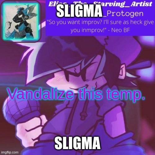 SLIGMA SLIGMA | made w/ Imgflip meme maker