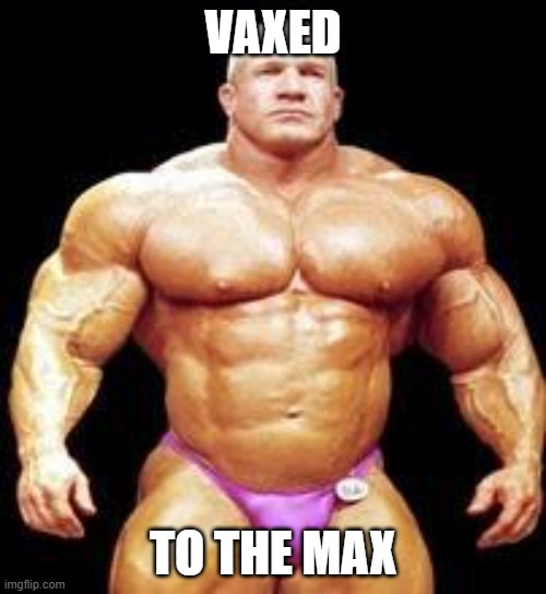 J&J Vx + Pfiser booster + Moderna booster = Vaxed to the Max! | VAXED; TO THE MAX | image tagged in muscles,vaccine,covid-19,covid,antivax | made w/ Imgflip meme maker