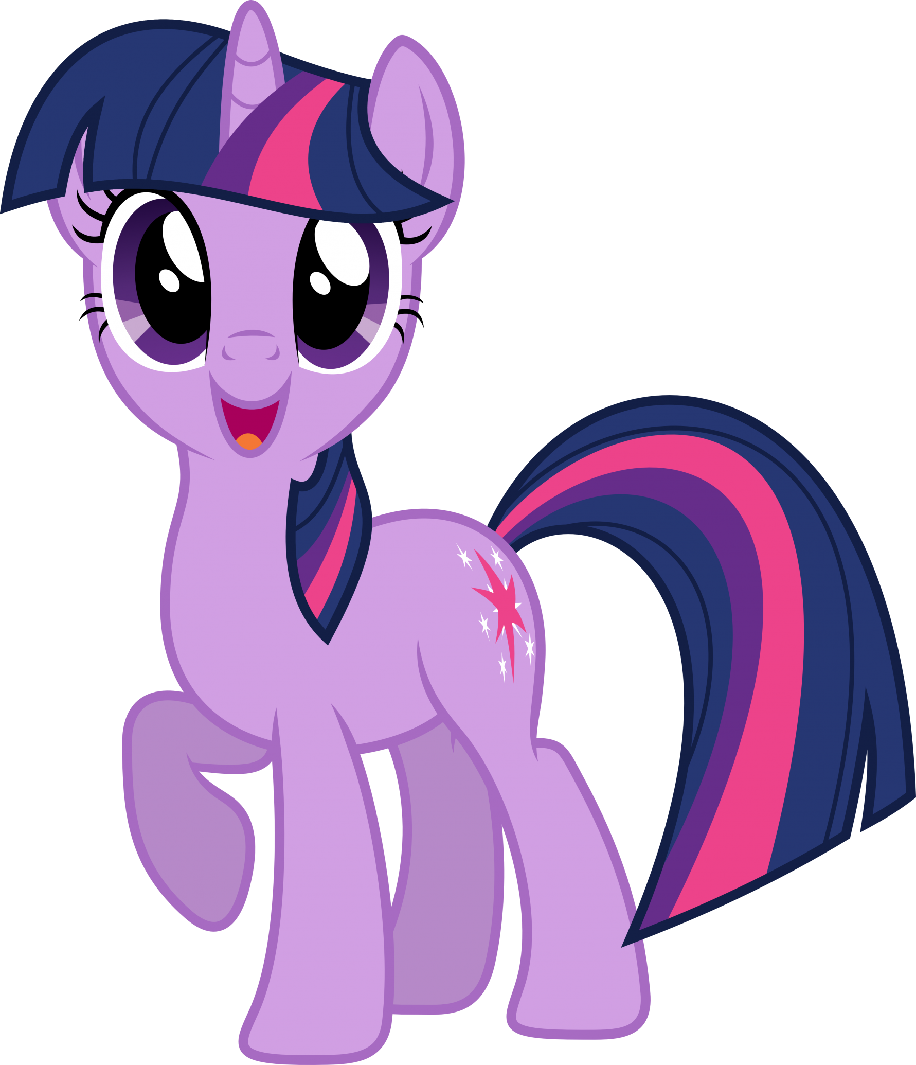 High Quality Twilight Sparkle Transparent Blank Meme Template