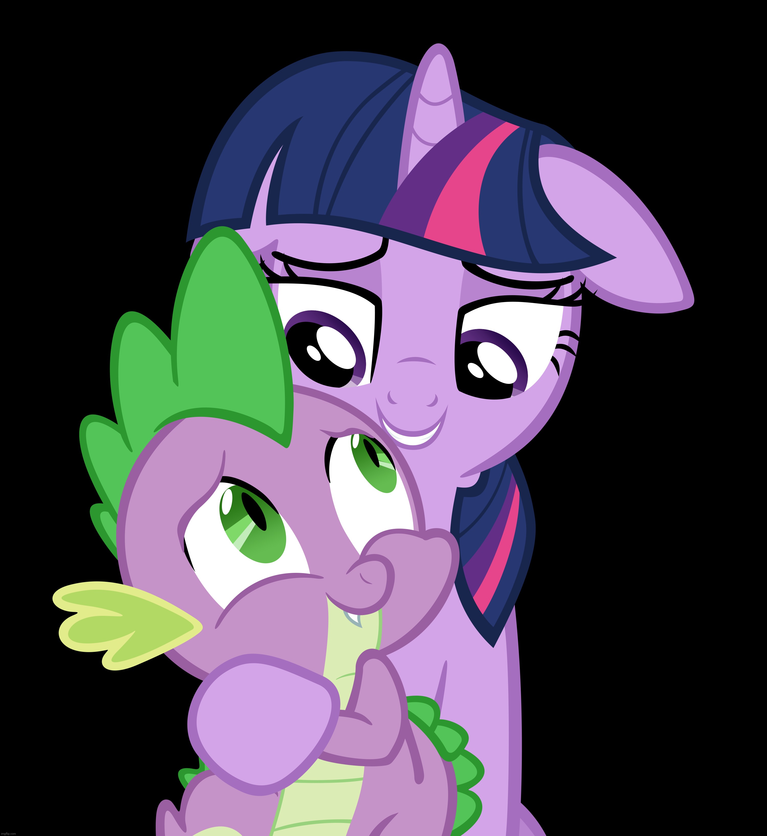 Spike X Twilight | image tagged in spike,twilight sparkle,my little pony,shipping | made w/ Imgflip meme maker