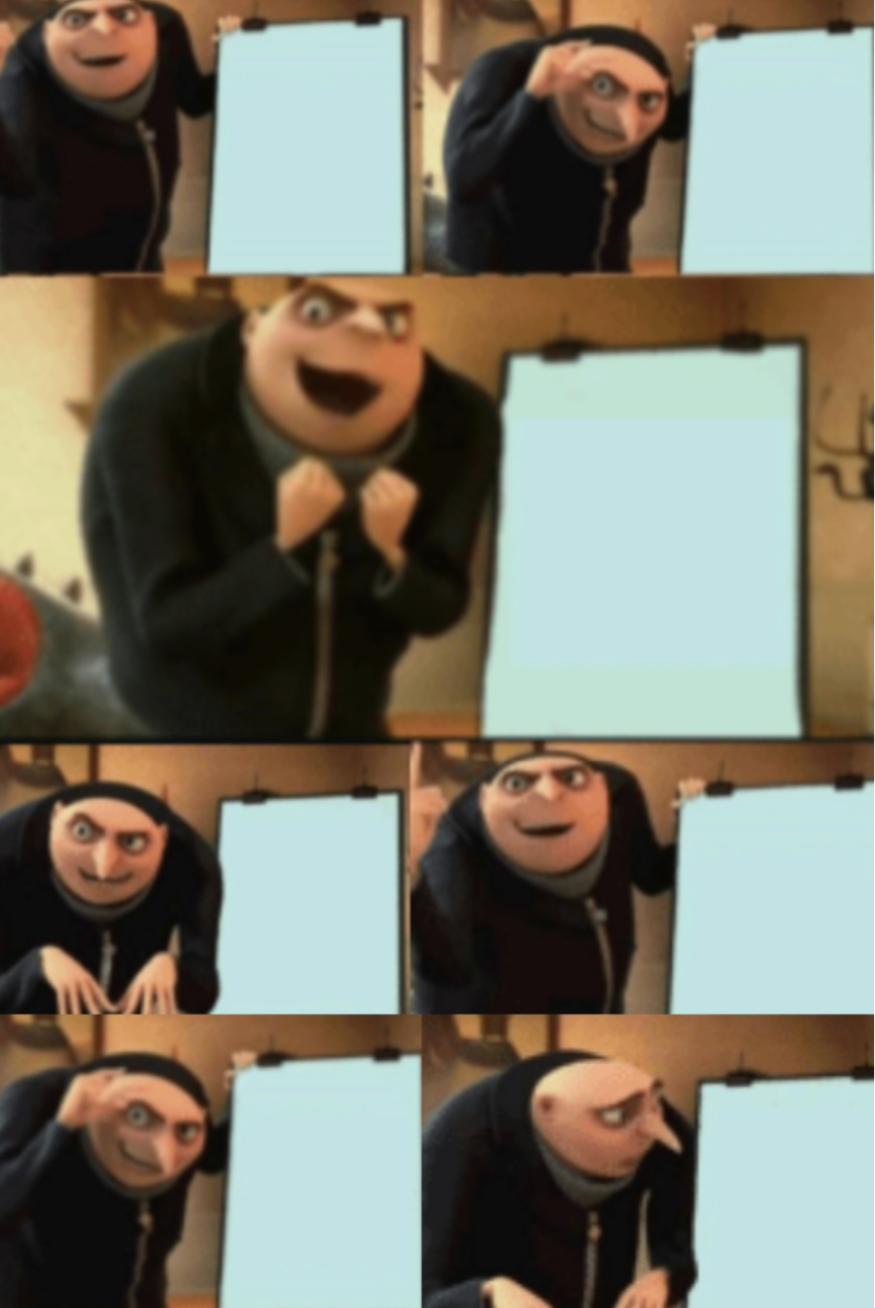 Extended gru's plan Meme Generator