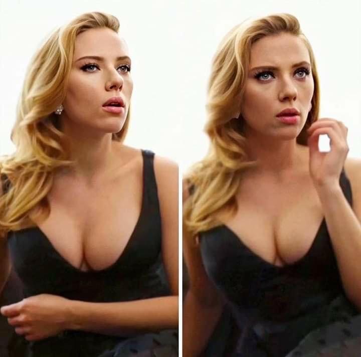 Scarlett Johansson Blank Meme Template