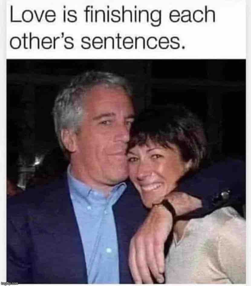Love is finishing each others’ sentences | image tagged in love is finishing each others sentences | made w/ Imgflip meme maker