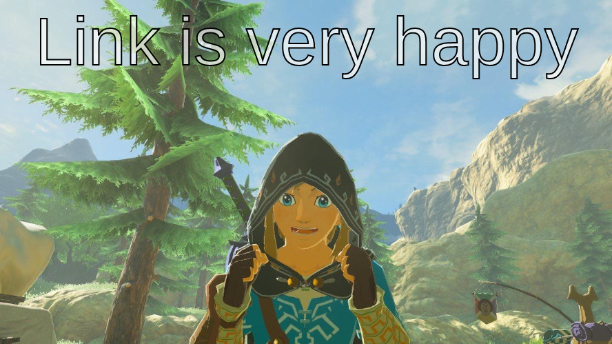 High Quality Link is very HAppY Blank Meme Template