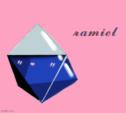 Ramiel fanart ^^ | made w/ Imgflip meme maker