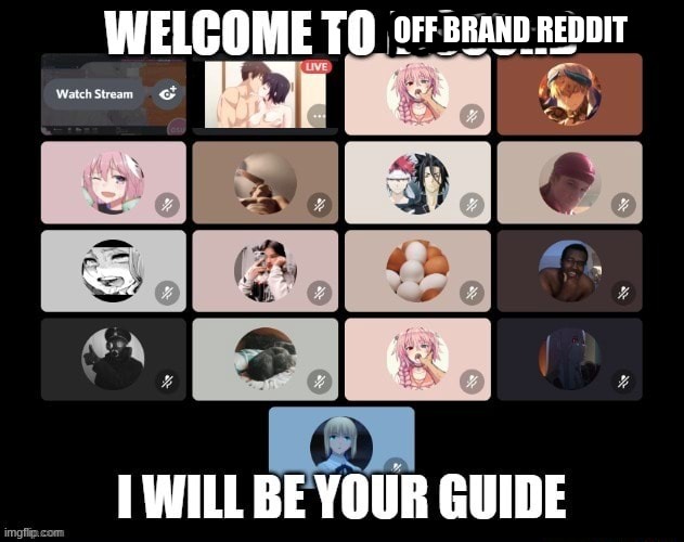 ok for this stream its shitposts and snowflakes even tho theres a rule against snowflakeism its still here | OFF BRAND REDDIT | made w/ Imgflip meme maker