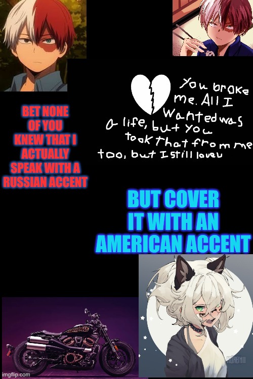 no | BET NONE OF YOU KNEW THAT I ACTUALLY SPEAK WITH A RUSSIAN ACCENT; BUT COVER IT WITH AN AMERICAN ACCENT | image tagged in no | made w/ Imgflip meme maker