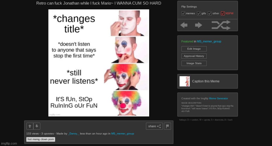 I went into Danny's profile and found this... | made w/ Imgflip meme maker