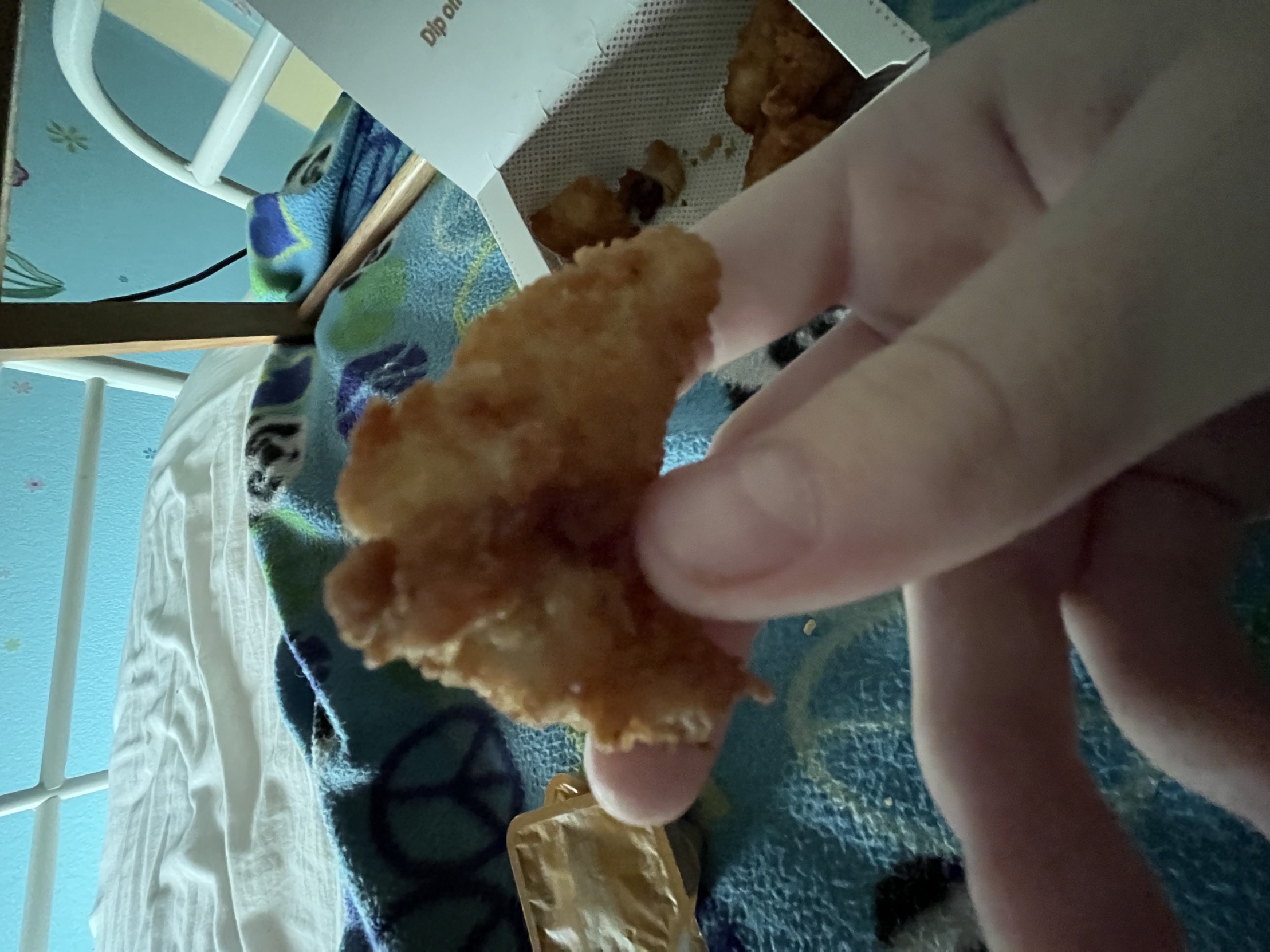 chicken nugget crossaint Blank Meme Template