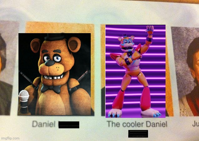 The Cooler Daniel | image tagged in the cooler daniel | made w/ Imgflip meme maker