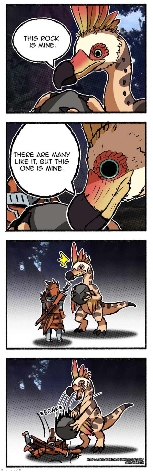 image tagged in birb,monster hunter | made w/ Imgflip meme maker