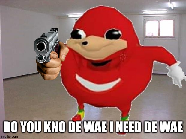 Do you kno de wae | DO YOU KNO DE WAE I NEED DE WAE | image tagged in meme | made w/ Imgflip meme maker