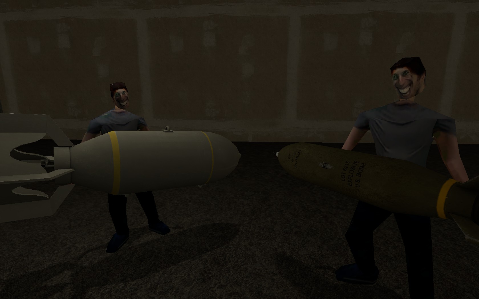 sus jerma's carrying warheads Blank Meme Template