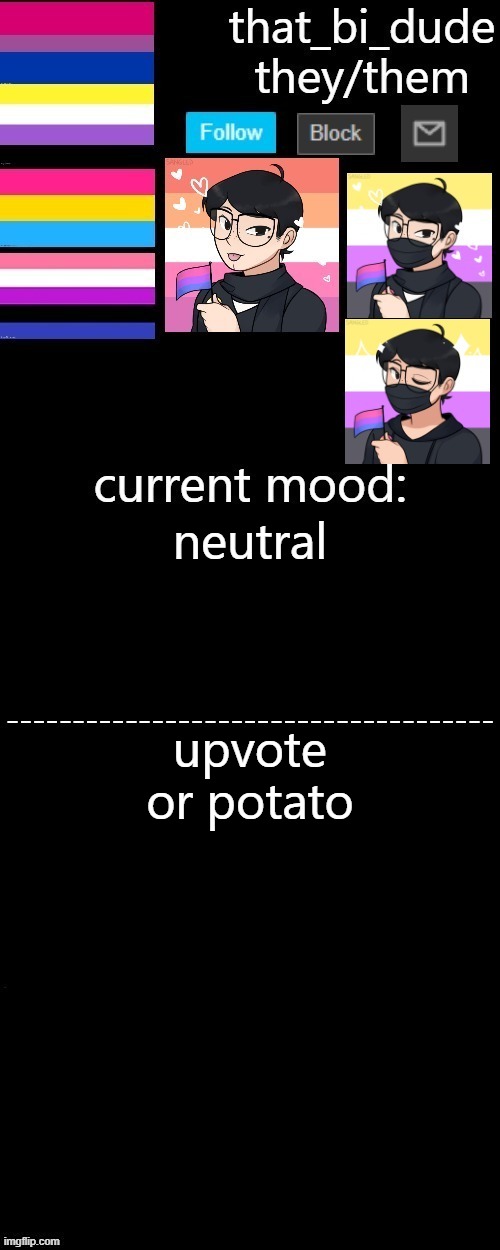 like, 5 is ok | neutral; upvote or potato | image tagged in that_bi_dude's announcement template | made w/ Imgflip meme maker