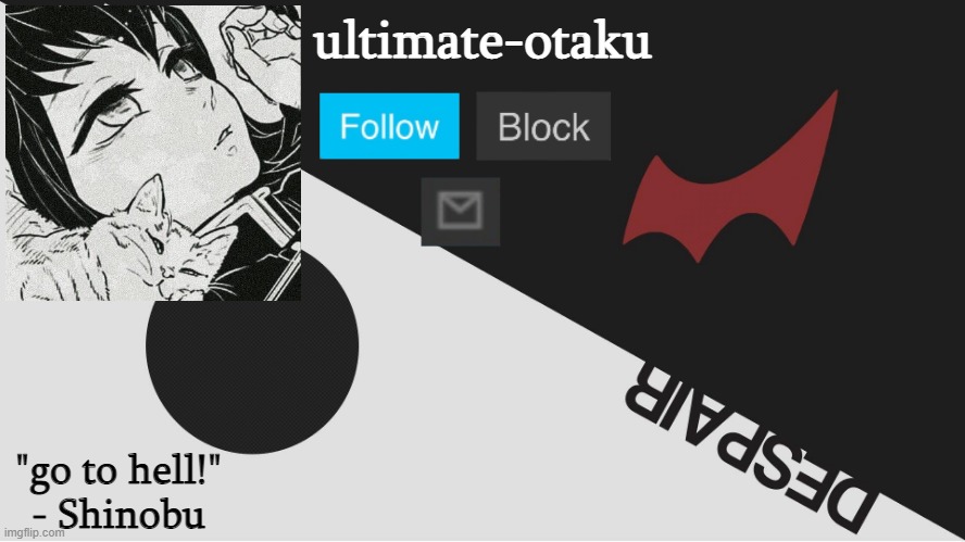 Ultimate-otaku's announcement teplate Blank Meme Template
