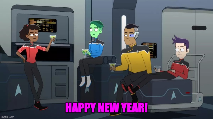 Happy New Year | HAPPY NEW YEAR! | image tagged in new year,star trek | made w/ Imgflip meme maker