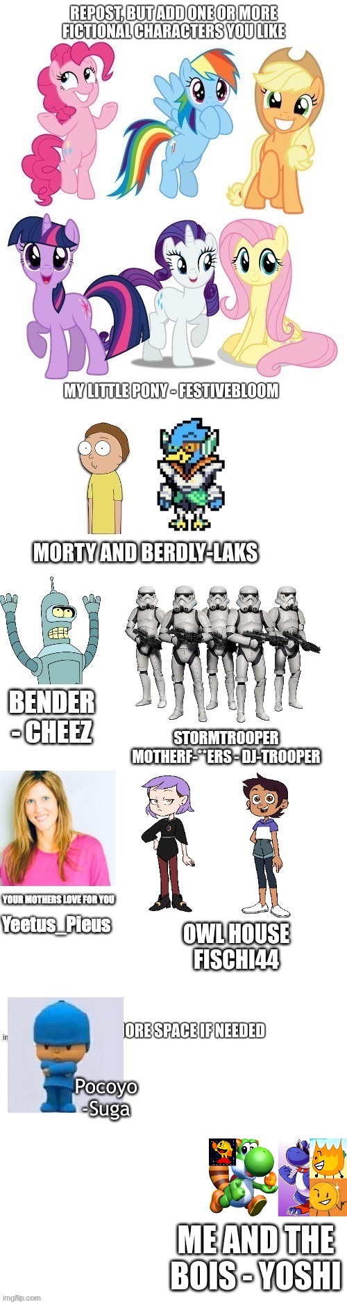 ME AND THE BOIS - YOSHI | made w/ Imgflip meme maker