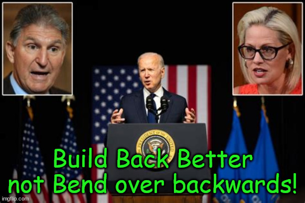 Build it... | Build Back Better not Bend over backwards! | image tagged in green,jobs,arson,joe biden | made w/ Imgflip meme maker