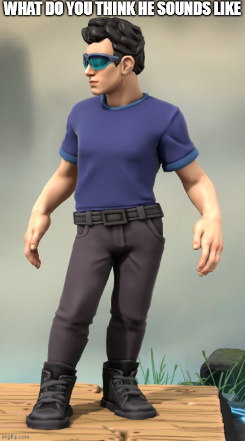 spike can't comment here | WHAT DO YOU THINK HE SOUNDS LIKE | image tagged in james miller | made w/ Imgflip meme maker