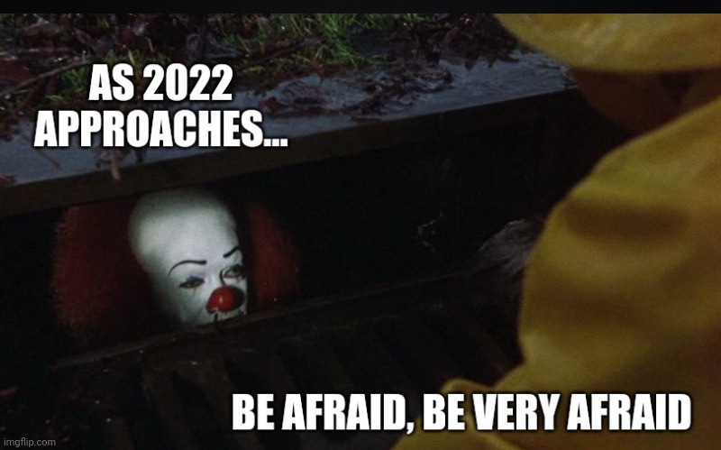 Happy New Year Pennywise | image tagged in happy new year,2022,clown memes,funny memes,scary clown memes,new year 2022 | made w/ Imgflip meme maker