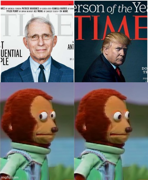 Name the difference | image tagged in trump fauci time,i don't see anything | made w/ Imgflip meme maker
