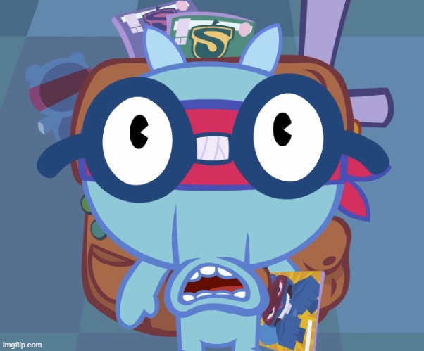 Surprised Sniffles (HTF) | image tagged in surprised sniffles htf | made w/ Imgflip meme maker
