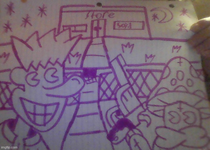 heres a drawing i did while i was in the psychiatric ward lol | made w/ Imgflip meme maker