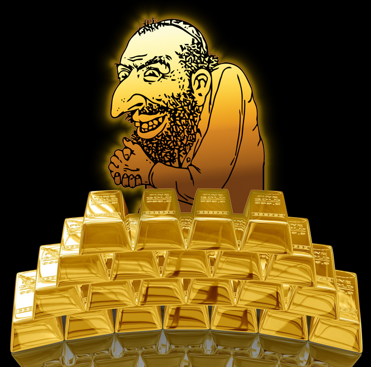 Jew gold Blank Meme Template