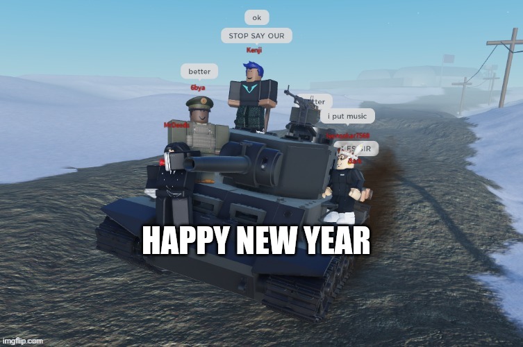 GERMAN RUSH | HAPPY NEW YEAR | image tagged in german rush | made w/ Imgflip meme maker