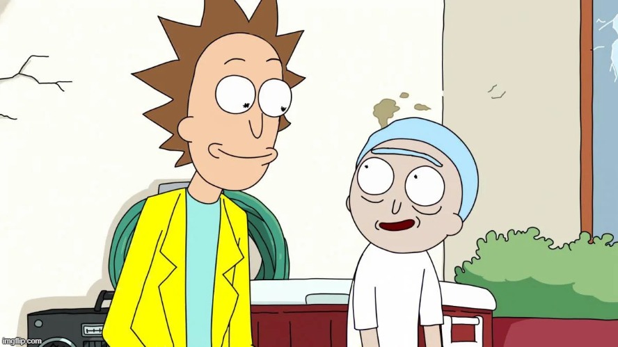 Mick & Rorty | made w/ Imgflip meme maker