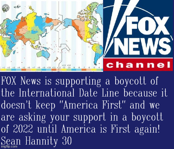 2021 boycott America First! | image tagged in 2022,fox news,boycott,happy new year | made w/ Imgflip meme maker