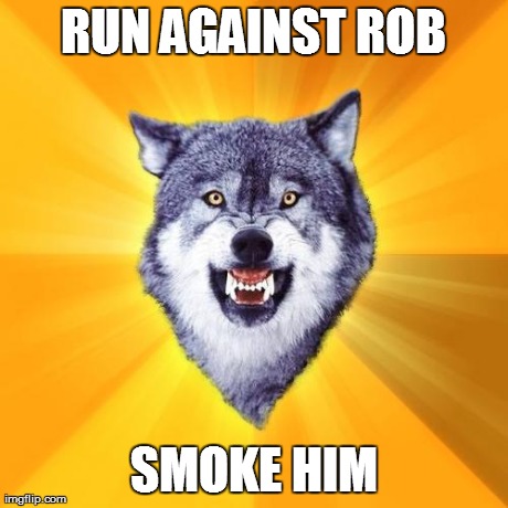 RUN AGAINST ROB SMOKE HIM | made w/ Imgflip meme maker