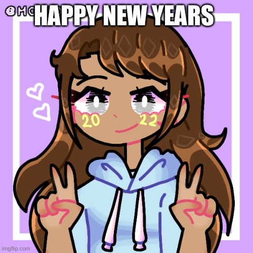 I didn’t draw it I used a web and picked the skin hair clothes stuff like that | HAPPY NEW YEARS | made w/ Imgflip meme maker