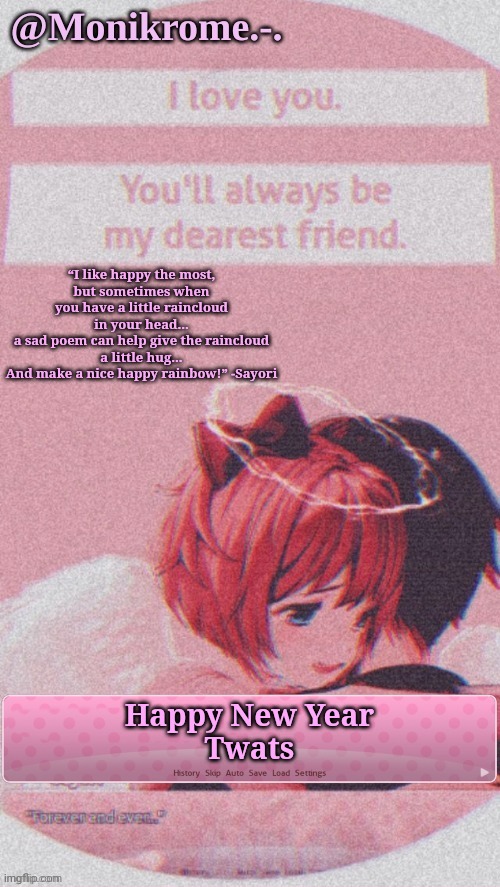 It was 10 minutes ago but I don't care | Happy New Year
Twats | image tagged in thanks tsuyu/laks | made w/ Imgflip meme maker