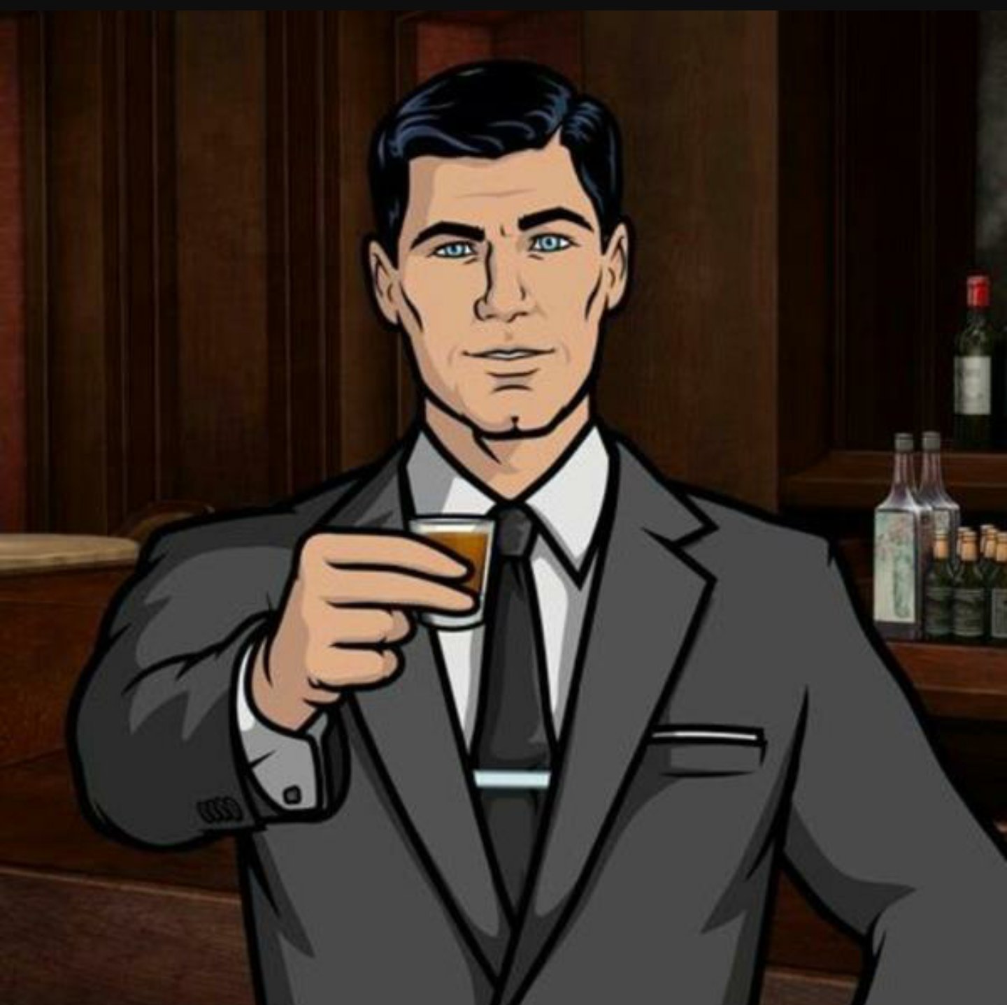 High Quality Sterling Archer Toast Blank Meme Template