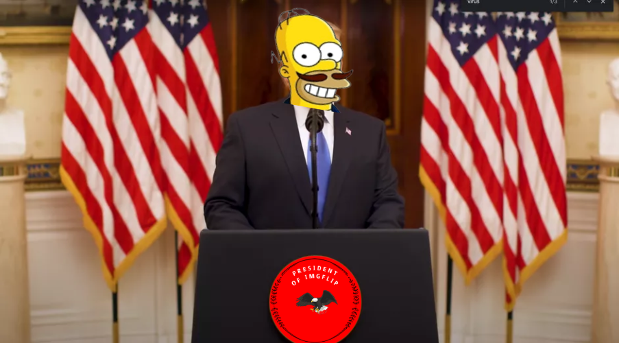 President IncognitoGuy announcement Blank Meme Template
