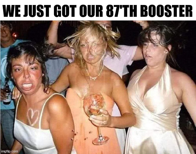 WE JUST GOT OUR 87'TH BOOSTER | image tagged in happy 87th booster | made w/ Imgflip meme maker