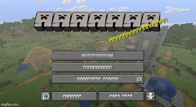 Unholy Minecraft Template | image tagged in unholy minecraft template | made w/ Imgflip meme maker