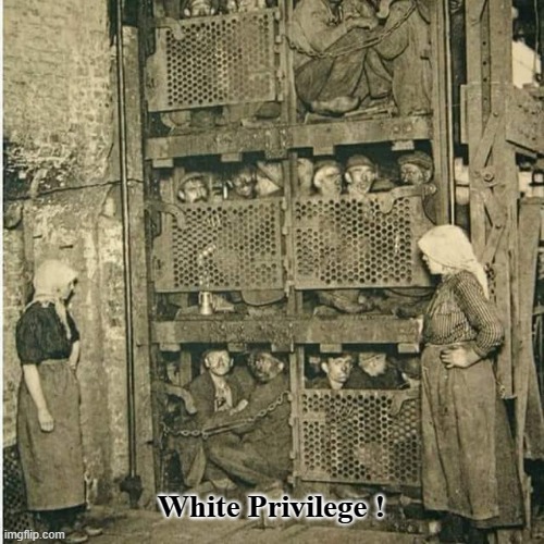Privilege ? | White Privilege ! | image tagged in mine | made w/ Imgflip meme maker