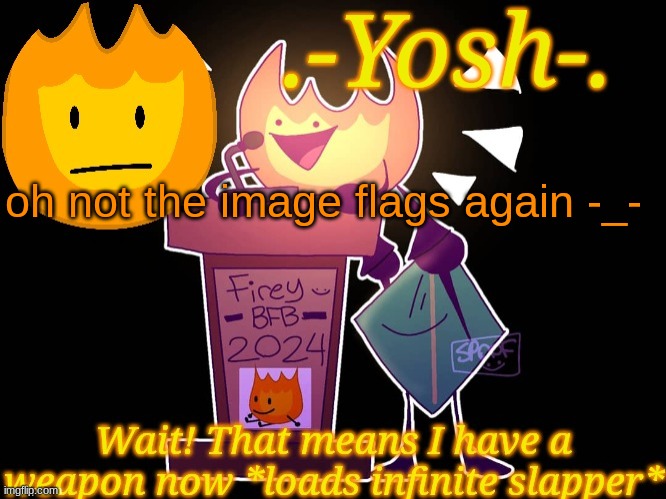 .-Yosh-.'s Firey Temp | oh not the image flags again -_- | image tagged in -yosh- 's firey temp | made w/ Imgflip meme maker