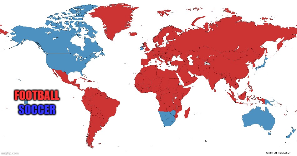 See the US isn't the only country | FOOTBALL; SOCCER | made w/ Imgflip meme maker