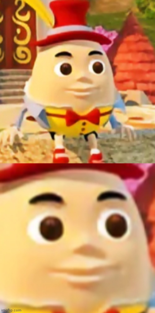 Wtf egg template | image tagged in sudden realization,eggs,humpty dumpty,when you realize | made w/ Imgflip meme maker