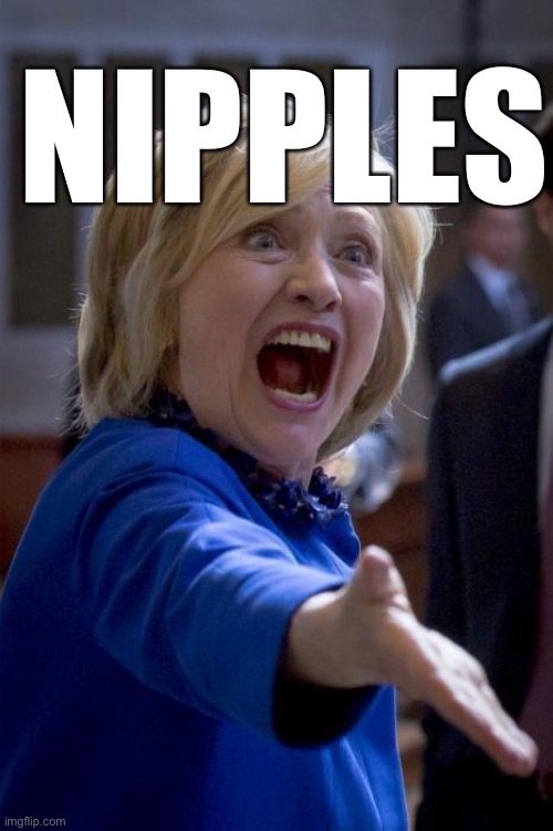 WTF Hillary | NIPPLES | image tagged in wtf hillary | made w/ Imgflip meme maker