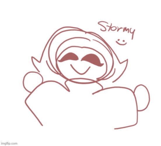 say hello to stormy, he eats child femurs for fun | made w/ Imgflip meme maker